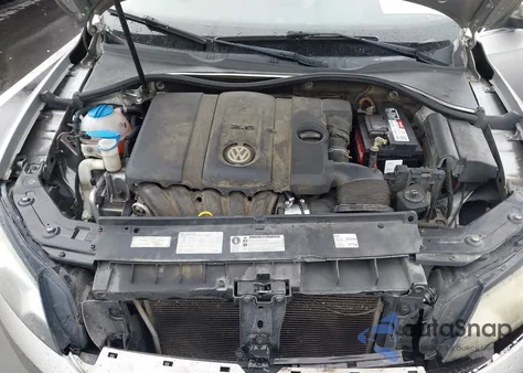 2014 Volkswagen Passat 2.5L Se from USA, damaged, VIN 1VWBP7A34EC010491